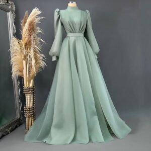 Robe Vert Menthe Fraîche